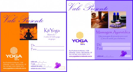 VALE-PRESENTE DE SAÚDE E RELAXAMENTO